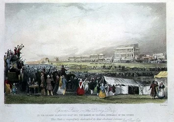 Epsom-Rennen am Derby-Tag, 1841